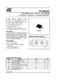 Datasheet STC5NF20V manufacturer STMicroelectronics