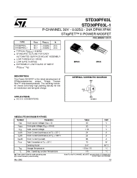 Datasheet STD30PF03L manufacturer STMicroelectronics
