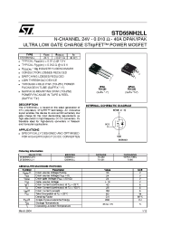 Datasheet STD55NH2LL-1 manufacturer STMicroelectronics