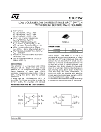 Datasheet STG3157 manufacturer STMicroelectronics