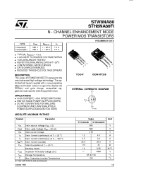 Datasheet STH8NA80 manufacturer STMicroelectronics