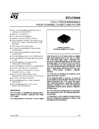 Datasheet STLC5048 manufacturer STMicroelectronics