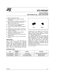 Datasheet STLVDS3487B manufacturer STMicroelectronics