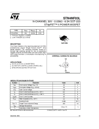 Datasheet STN4NF03L manufacturer STMicroelectronics