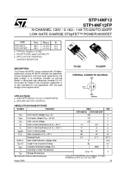 Datasheet STP14NF12 manufacturer STMicroelectronics