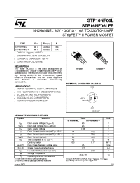Datasheet STP16NF06L manufacturer STMicroelectronics