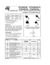 Datasheet STP55NF06L manufacturer STMicroelectronics