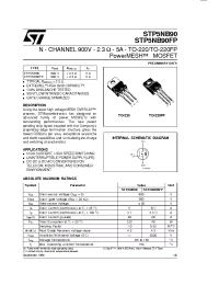 Datasheet STP5NB90 manufacturer STMicroelectronics