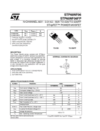 Datasheet STP60NF06 manufacturer STMicroelectronics