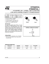 Datasheet STP90NF03L manufacturer STMicroelectronics