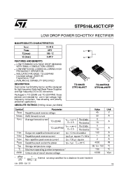 Datasheet STPS16L45CT manufacturer STMicroelectronics