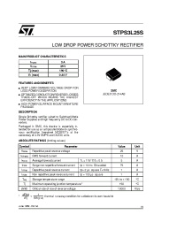 Datasheet STPS3L25 manufacturer STMicroelectronics