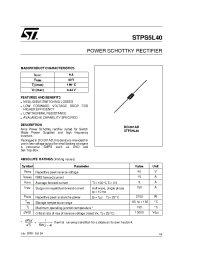 Datasheet STPS5L40RL manufacturer STMicroelectronics