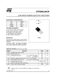 Datasheet STPS60L30CW manufacturer STMicroelectronics