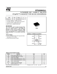 Datasheet STS25NH3LL manufacturer STMicroelectronics