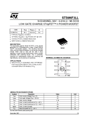 Datasheet STS9NF3LL manufacturer STMicroelectronics