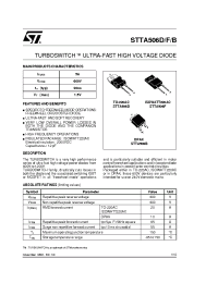 Datasheet STTA506B manufacturer STMicroelectronics