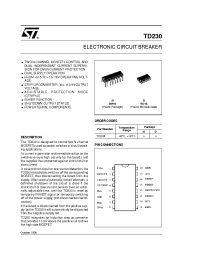 Datasheet TD230I manufacturer STMicroelectronics