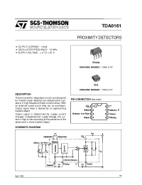 Datasheet TDA0161 manufacturer STMicroelectronics