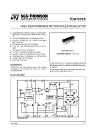 Datasheet TDA7272A manufacturer STMicroelectronics
