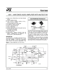 Datasheet TDA7293HS manufacturer STMicroelectronics