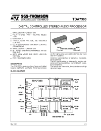 Datasheet TDA7300 manufacturer STMicroelectronics
