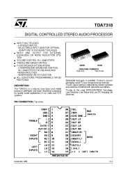 Datasheet TDA7318D manufacturer STMicroelectronics