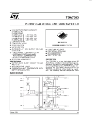 Datasheet TDA7393 manufacturer STMicroelectronics