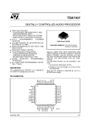 Datasheet TDA7437T manufacturer STMicroelectronics