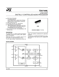 Datasheet TDA7449L manufacturer STMicroelectronics