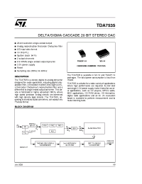 Datasheet TDA7535 manufacturer STMicroelectronics