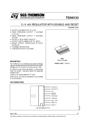 Datasheet TDA8133 manufacturer STMicroelectronics