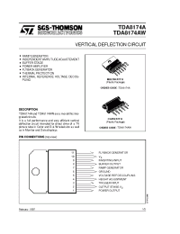 Datasheet TDA8174A manufacturer STMicroelectronics