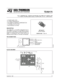 Datasheet TDA8175 manufacturer STMicroelectronics