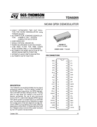 Datasheet TDA8205 manufacturer STMicroelectronics