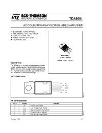 Datasheet TDA9501 manufacturer STMicroelectronics