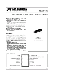 Datasheet TEA2028B manufacturer STMicroelectronics