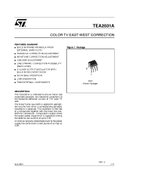 Datasheet TEA2031A manufacturer STMicroelectronics