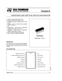 Datasheet TEA2037 manufacturer STMicroelectronics