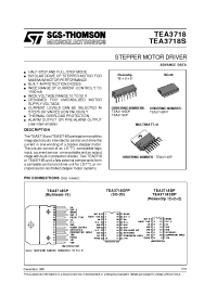 Datasheet TEA3718S manufacturer STMicroelectronics