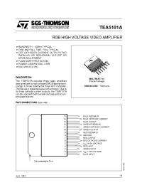 Datasheet TEA5101A manufacturer STMicroelectronics
