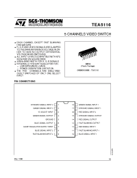 Datasheet TEA5116 manufacturer STMicroelectronics