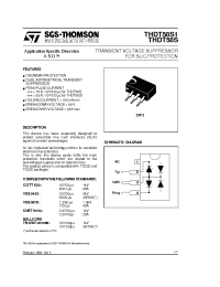 Datasheet THDT58S manufacturer STMicroelectronics