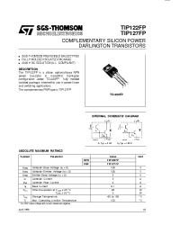 Datasheet TIP122FP manufacturer STMicroelectronics