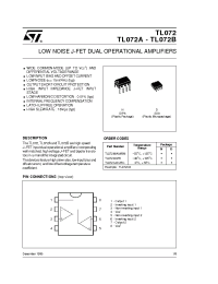 Datasheet TL072A manufacturer STMicroelectronics