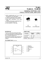 Datasheet TL081IN manufacturer STMicroelectronics