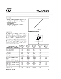 Datasheet TPA100A-18 manufacturer STMicroelectronics