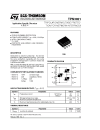 Datasheet TPN3021 manufacturer STMicroelectronics