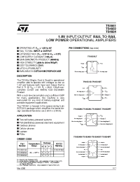Datasheet TS1851 manufacturer STMicroelectronics