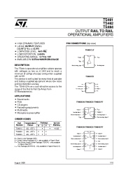 Datasheet TS462CPT manufacturer STMicroelectronics